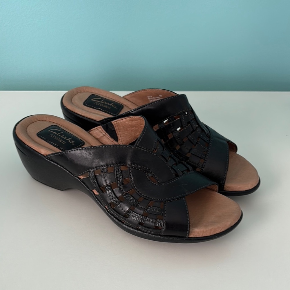 Clarks Artisan Collection Women's Black Sandals